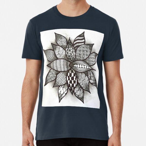 Zentangle Flower   S to 5XL Made in the AU/USA T-Shirt