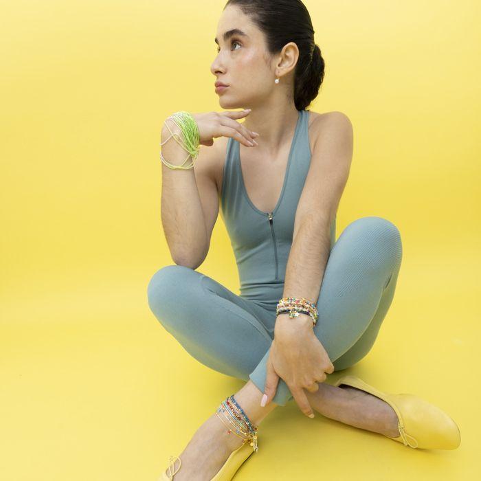 Bracelet - LUXENTER - Rilxi - Argent Sterling 925 - Or Jaune 18K - Préhenite