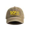 SCP Foundation Bezpečně Udržovat Chránit Baseballová Čepice Opotřebované Klobouky Čepice Unisex Retro Venkovní Letní Nastavitelná SCP Čepice MZ-153