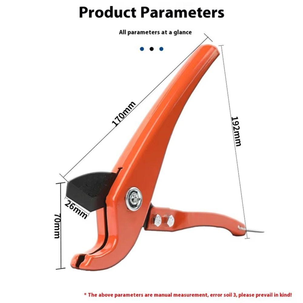 Heavy Duty Water Hose Cutter High Hardness Pipe Shears Hand Tools Pipe Cutter  PPR