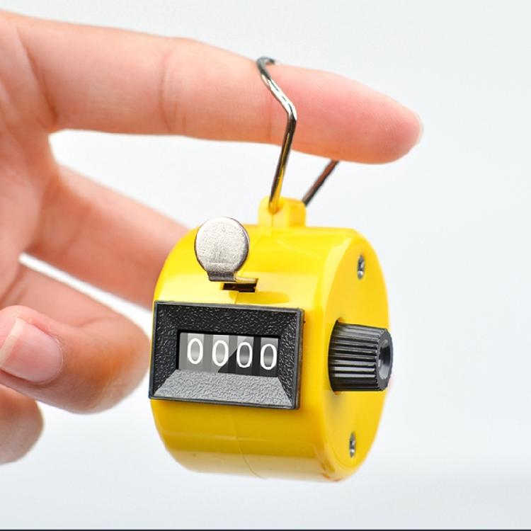 4-Digits Hand Mechanical Counters Clickers Pitch Counter Hand Manual Clickers