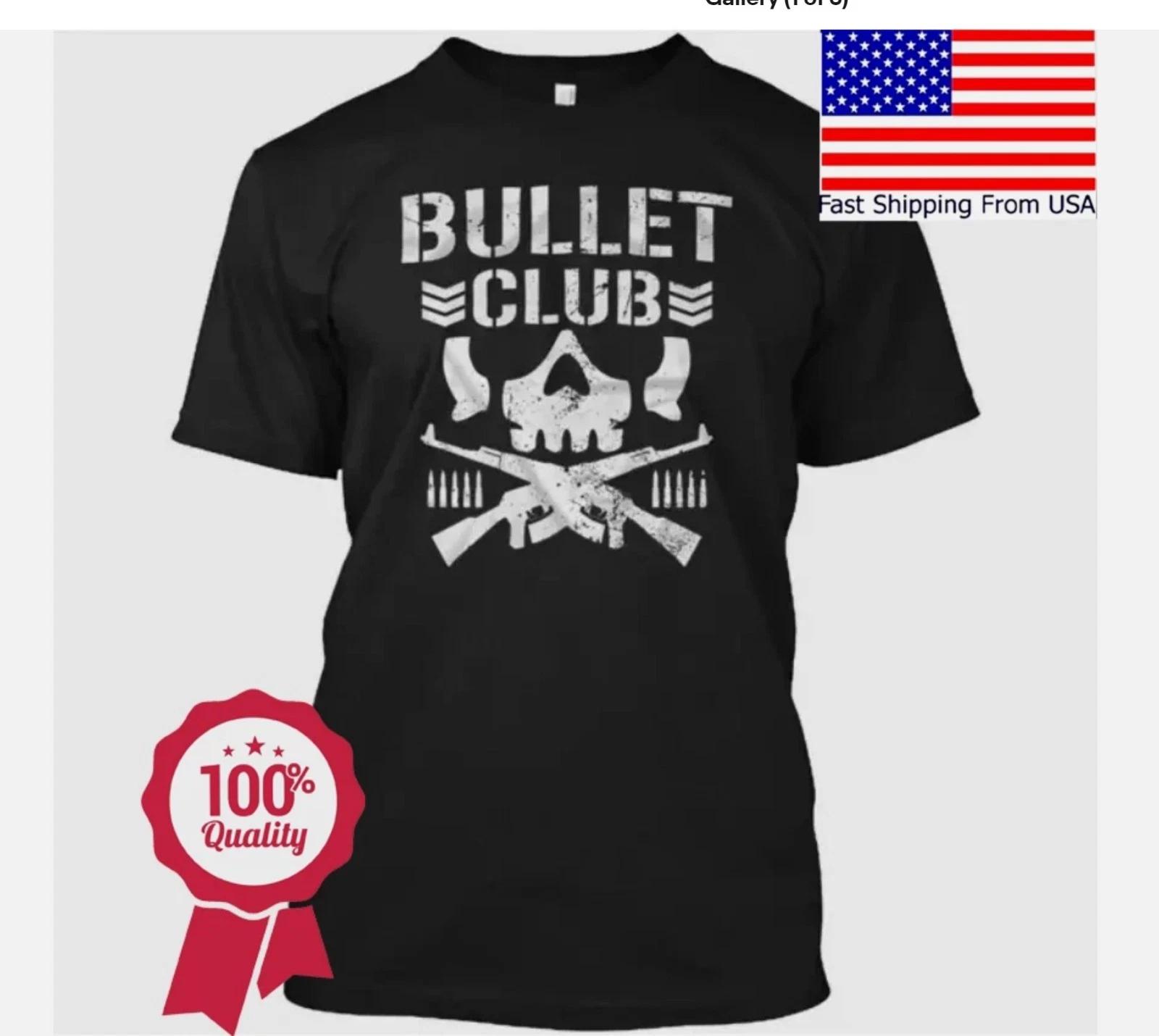 Bullet Club T-Shirt Made in the USA Size S to 5XL 3XL