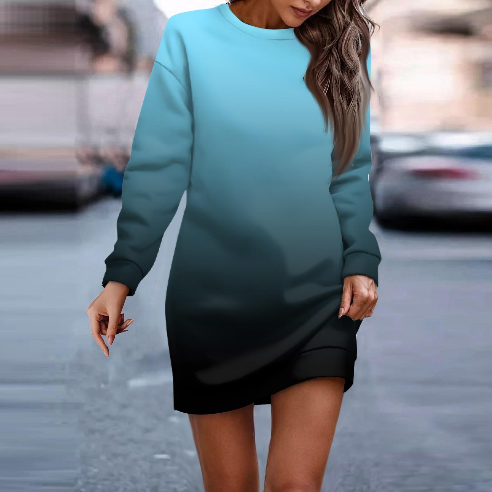 Платье с длинным рукавом для женщин — фото 6