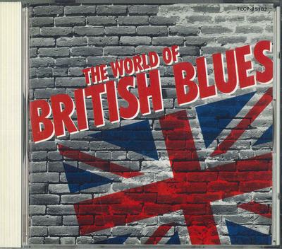 CD VARIOUS - World Of British Blues TECP25182 TEICHIKU Japan Obi Rock Used