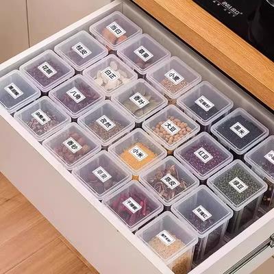 Kitchen Spices Seasoning Grains Tea Storage Box