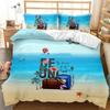 3D Printed Fashion Cartoon Girl Scenery Bedding Set Modern Duvet Cover Double Twin Full Queen King Adult Kids Bedclothes Quilt