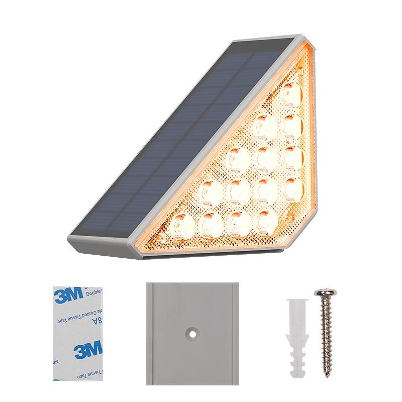 Solar Step Lights - Outdoor Sensor Lights for Garden, Balcony, or Staircase