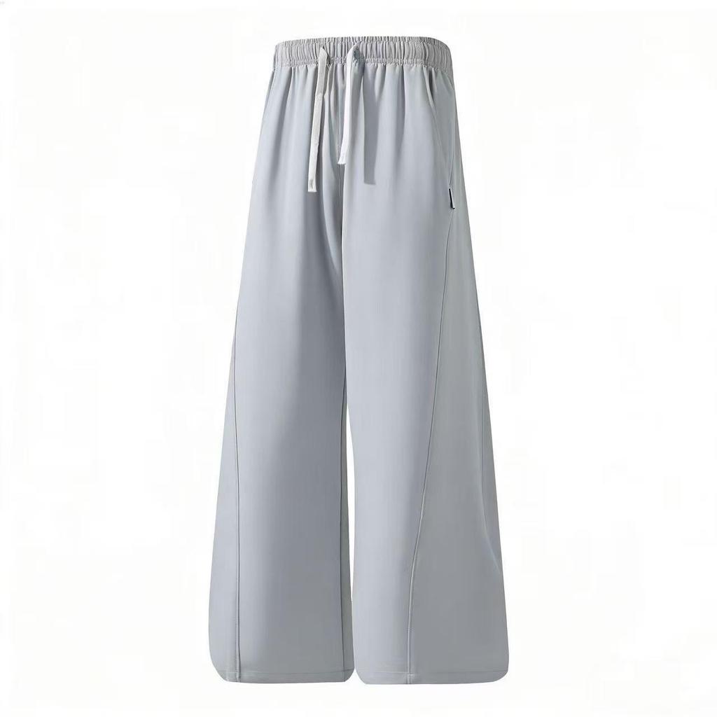 European Men's Wide-Leg Drape Casual Pants - New Loose Straight-Leg Sports Style