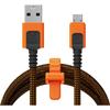 USB To Micro-USB Cable - Xtorm - 1.5 Meter - Orange - Durable Design - Fast Data Transfer