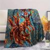 Naruto Print Flannel Blanket, Ultra Soft High Quality All Seasons Warm Throw, Home Decor Cozy Blanket, Perfect Christmas Gift