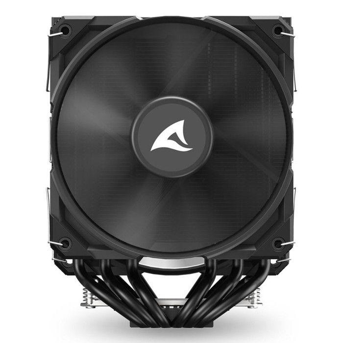 Sharkoon A60 Raffreddatore CPU Nero 2 Ventole 120mm 6 Heat Pipes TDP 260W