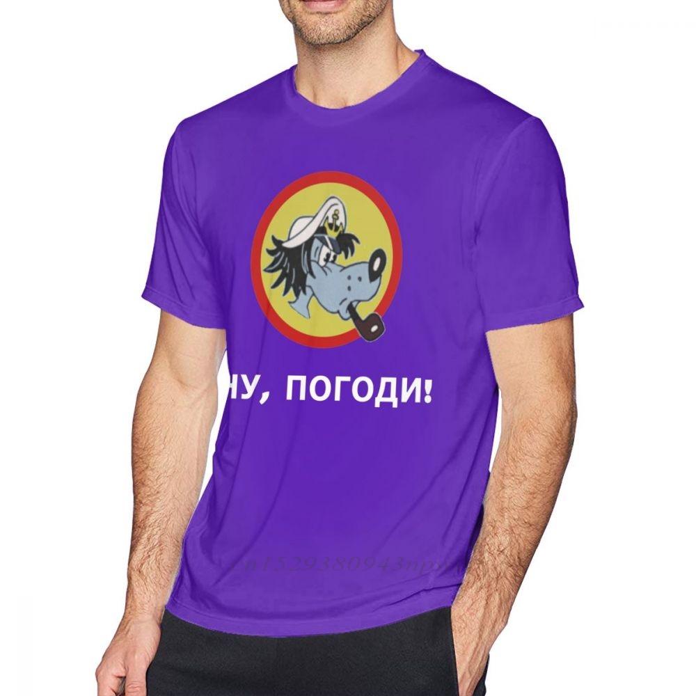 Nu Pogodi T Shirt Nu Pogodi Wolf Tshirt Unisexs 100 Cotton Tee Shirt Printed Short Sleeves Beach Plus Size Fun Tshirt