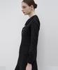 Julie And Kara 23Fw Collar77 Collector Alexander Dress Black