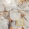 30 Blatt Weißes Transparentpapier Blumenaufkleber Transparente Botanische Muster Für Journal Scrapbook DIY Deko