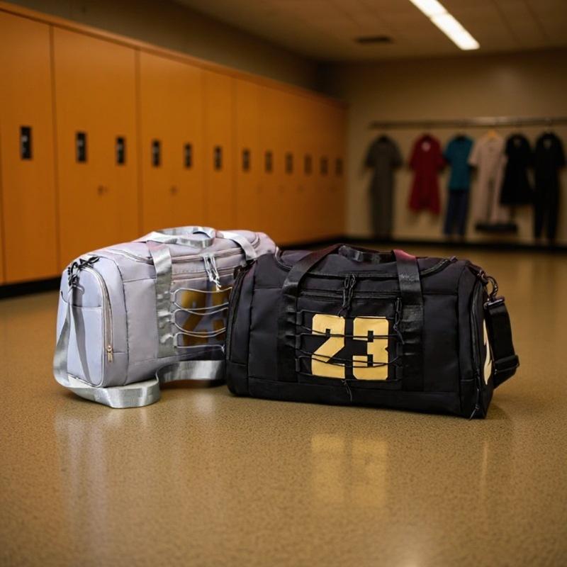 Schoolbag Women's Black Basketball Training Fitness Yoga Bag New Large-Capacity Messenger Sports Travel Handbag