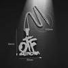 Luxurious Ice Crystal Zirconia Letter Otf Letter Pendant Necklace for Men and Women Fashion Rock Party Birthday Jewelry Gift
