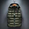 2025Daily Casual Men's Cotton Jacket Hooded Slim-Fit WinterTrendy padded clothes