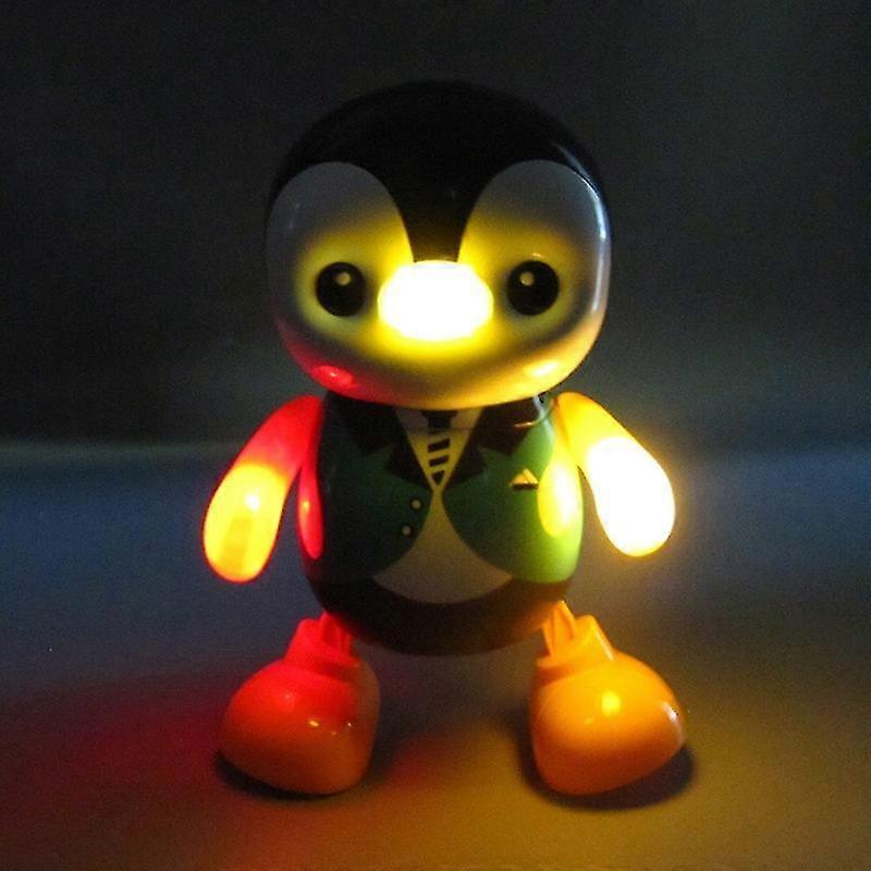 Baby Toy Cute Smart Swing Dancing Penguin Early Education Emotional Intelligence Education Music Learning Walking Singing Flashing Led Light