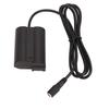 EN‑EL15 DC Coupler Dummy Battery with Type C Power Adapter for Nikon Z5 Z6 Z7 Z6II Z7II D500 D600 D610 D750 D780 D800