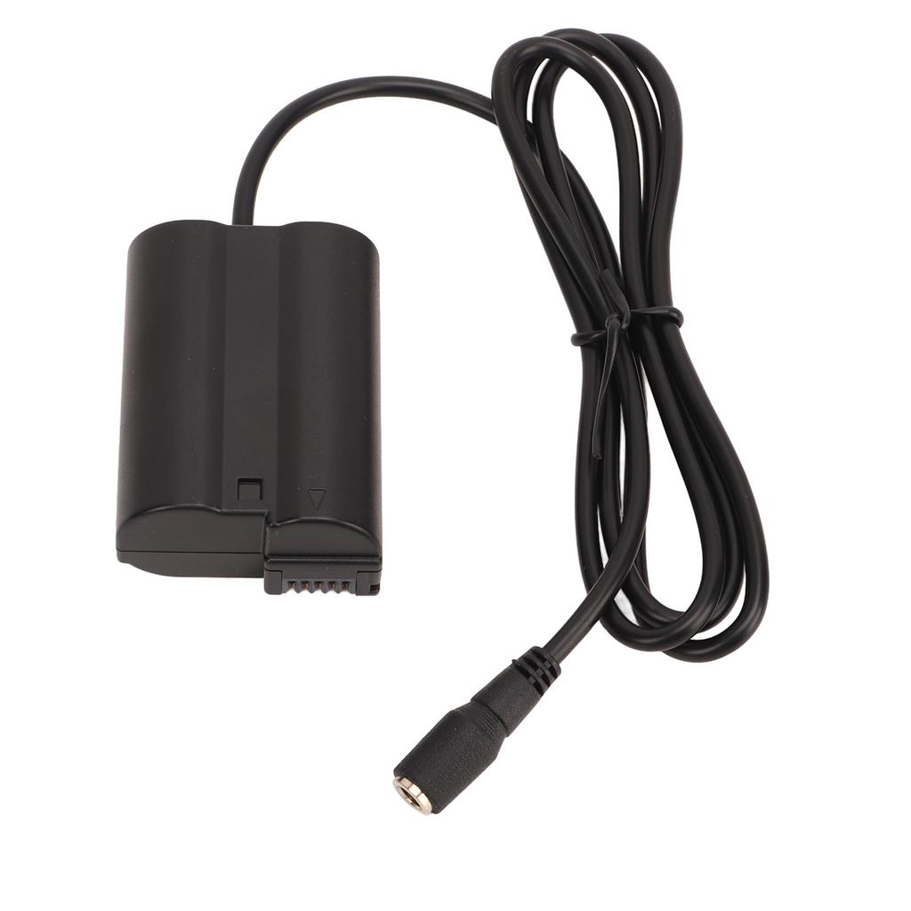 EN‑EL15 DC Coupler Dummy Battery with Type C Power Adapter for Nikon Z5 Z6 Z7 Z6II Z7II D500 D600 D610 D750 D780 D800