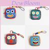 Cartoon Creative Keychain Wallet With Breathable Material For Daily Use And Gift