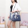Cowhide Bucket Bag Head Bag Popular Fashion Shoulder Crossbody Practical Soft Leather Silk Scarf Shell Bag