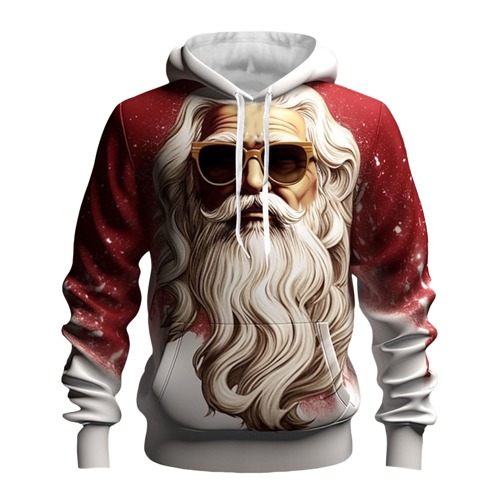 

Мужское теплое плюшевое пальто с принтом, флисовый свитер, повседневное пальто, свитер с карманами, зимнее пальто XL винный