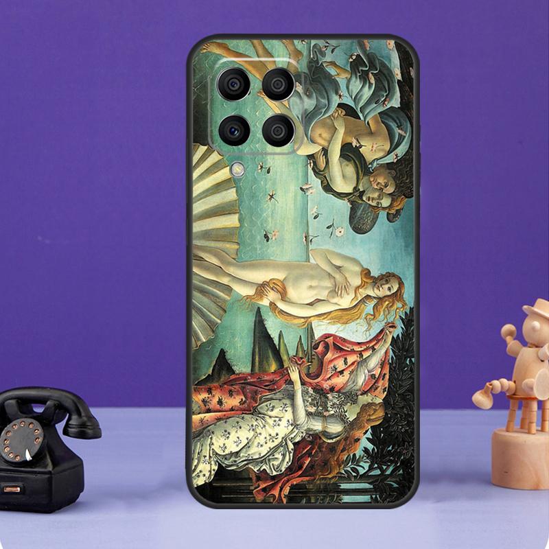 Sandro botticelli Renaissance art Case For Samsung Galaxy M31 M51 M21 M30s M20 M14 M34 M54 M12 M32 M52 M13 M23 M33 M53 M55