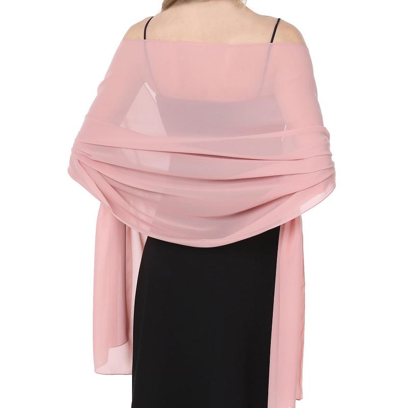 Women's Chiffon Evening Shawl and Wrap for Weddings and Bridesmaids