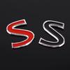 Kqsdr10 Red S Emblem Badge Car Sticker 3D Metal Styling Refitting Rear Trunk Fender Decal for Infiniti Q50 Q50L Q30 Q70 Refitting IPL