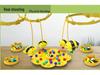 Clumsy Little Bee Magnetic Beads Fishing Game: Interactive Multiplayer Toy for Kids and Parents