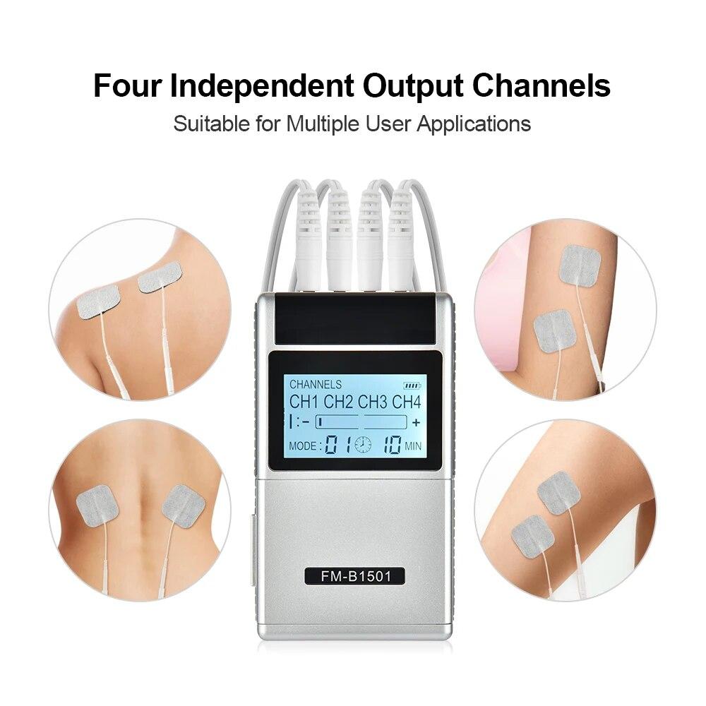 15 Mode TENS/EMS Neck Shoulder Back Body Massager Health Care Tens Ems Therapy Muscle Stimulation Electrostimulator Machine