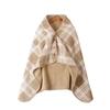 Japanese Heat-Generating Arctic Fleece Blanket Shawl - Moisture-Absorbing, Perfect for Sofa, Autumn & Winter.