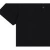 Levis Solid Color Short Sleeve Polo Shirt Unisex tops Black A0229-0005