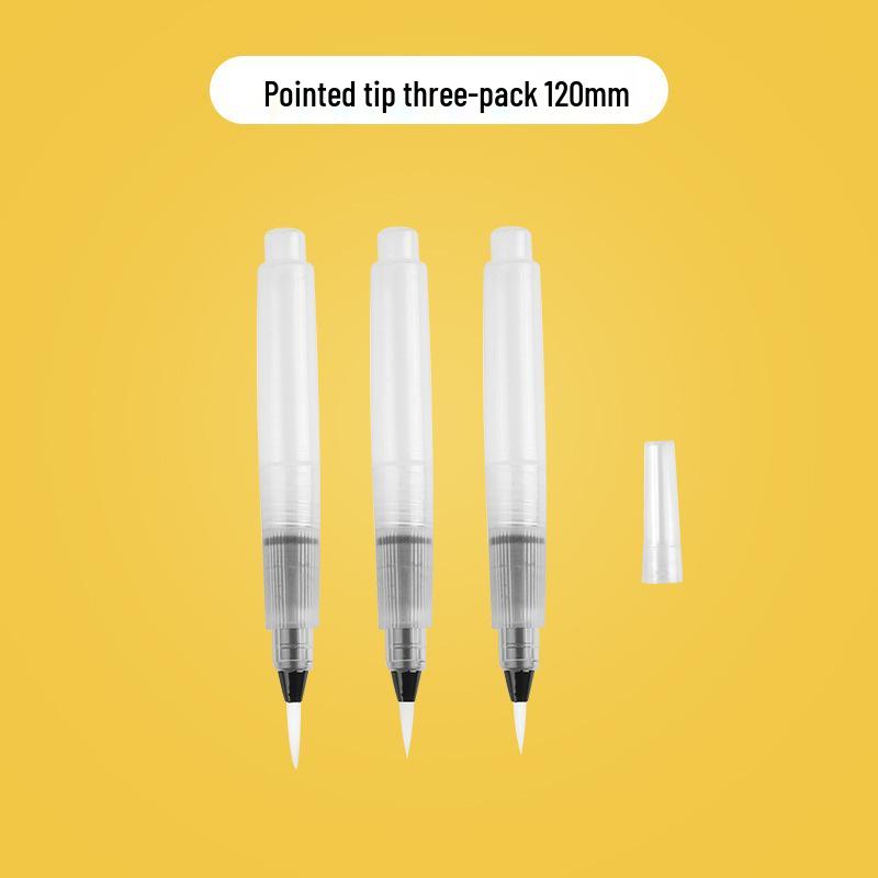 Watercolor Fountain Pen with Large Capacity and Water Soluble Colored Pencil Compatibility