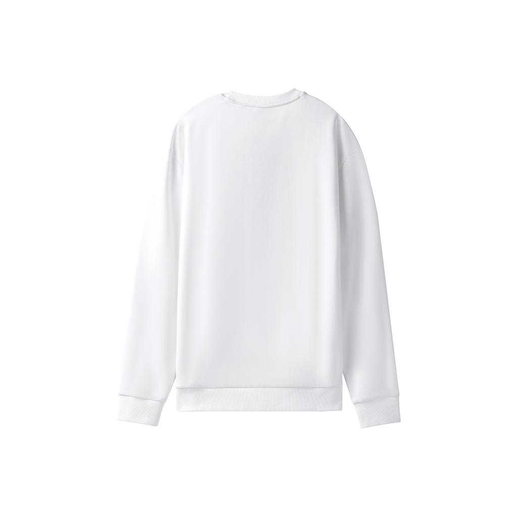 Li-Ning Minimalist Fashionable Vitality Trendy Round Neck Pullover Sports Lifestyle Comfortable Versatile Sweatshirt Unisex sweatshirt AWDVH01-2