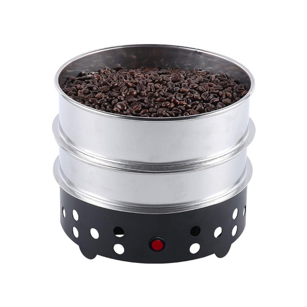 

Bounabay Кофе в зернах Обжарка и охлаждение кофе для коммерческого и домашнего использования Охладитель, Машина, Двухслойный, 600 г, Использование, 100-110 В