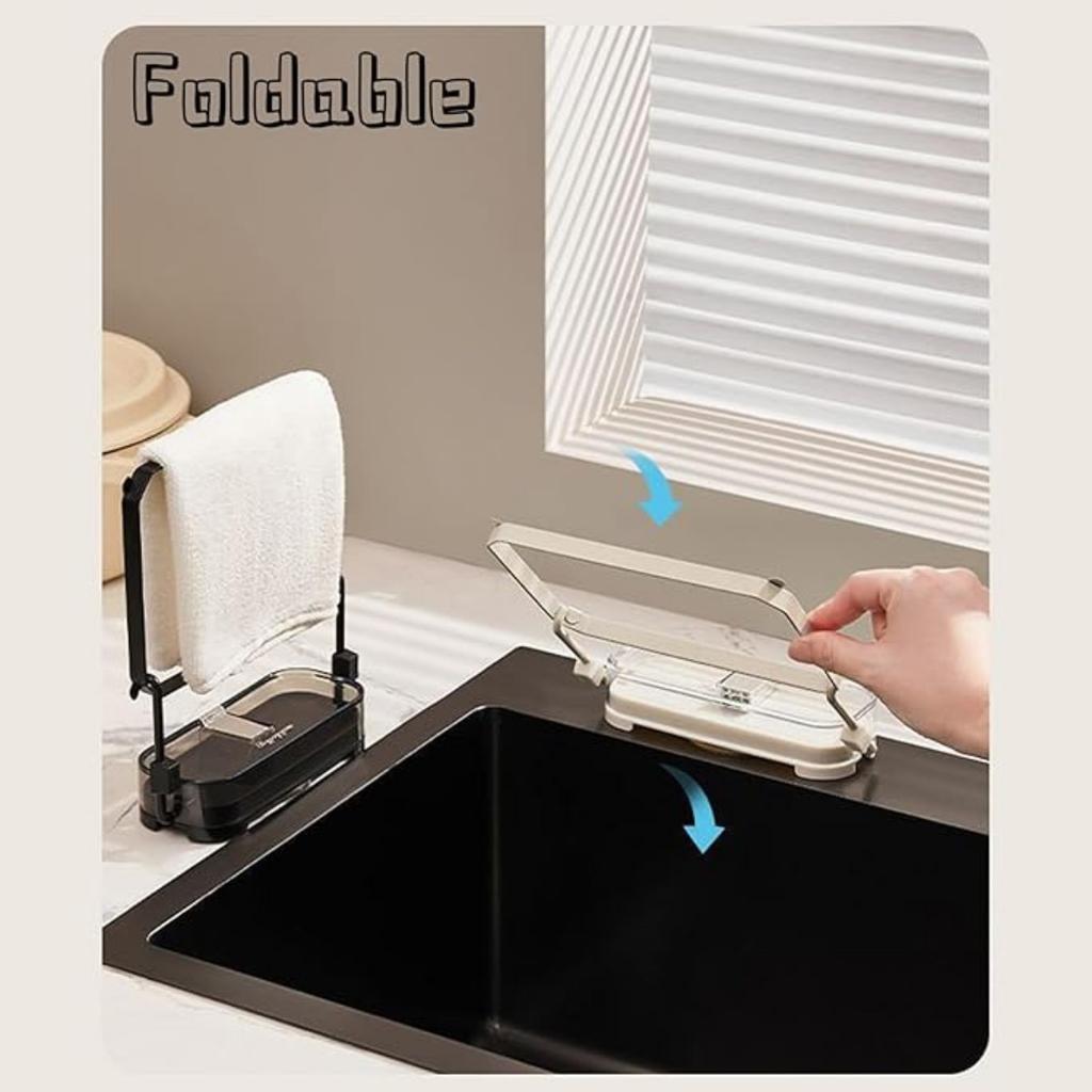 Sink Drainer Suction Cup Sink Strainer Reusable Sink Drain Strainer for Kitchen Food Waste with 50 Pcs Disposable Mesh Bags Foldable Multifunctional