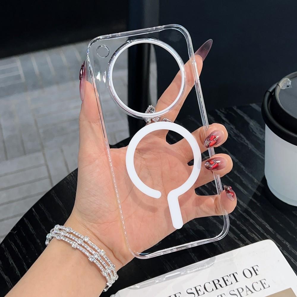 For OPPO Find X9 Pro Phone Case Hard PC Transparent Magnetic Wireless Charging Protective Back Cover For Find X8 Ultra X8S Plus