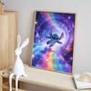 Disney Stitch Galaxy Rainbow Diamond Paint Mosaic Art Painting Kit Handmade DIY Home Decor