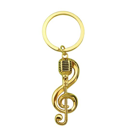Pingente de Chaveiro Tema Musical Estilo Chaveiro Fone de Ouvido Pingente de Nota Musical Porta-Chaves Entusiastas de Esportes