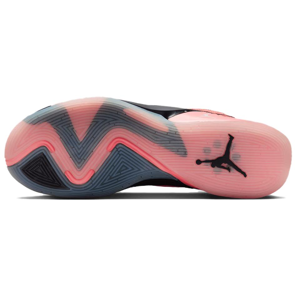 Jordan Luka 2 Cushioning Slip Resistant Low top Basketball Shoes Unisex Orange DX8733-800