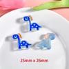 New Hot Sale Kawaii Cabochons Artificial Food Animal Fruit Design Resin with Flat Back for Souvenirs