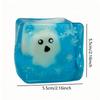 @@Halloween Pumpkin Ghost Bat Maltose Stress Ball Squishy Toy Soft Stress  Slow Rebound Fidget Toy Stress Relief Funny Gift