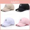 Unisex Embroidered Cotton Baseball Cap With Curved Brim For Autumn Winter Casual Wear