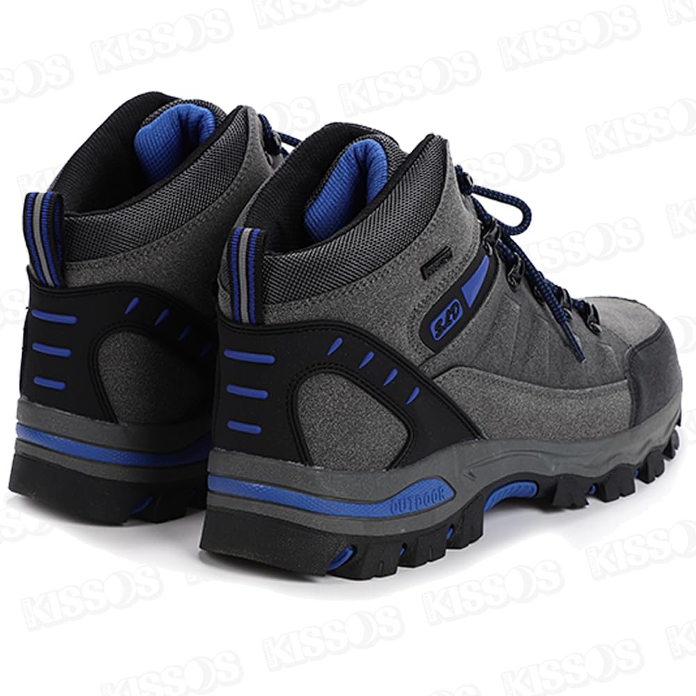 KISSOS Trekking Shoes - Grey (B0CNC35VNG) - 27.5cm