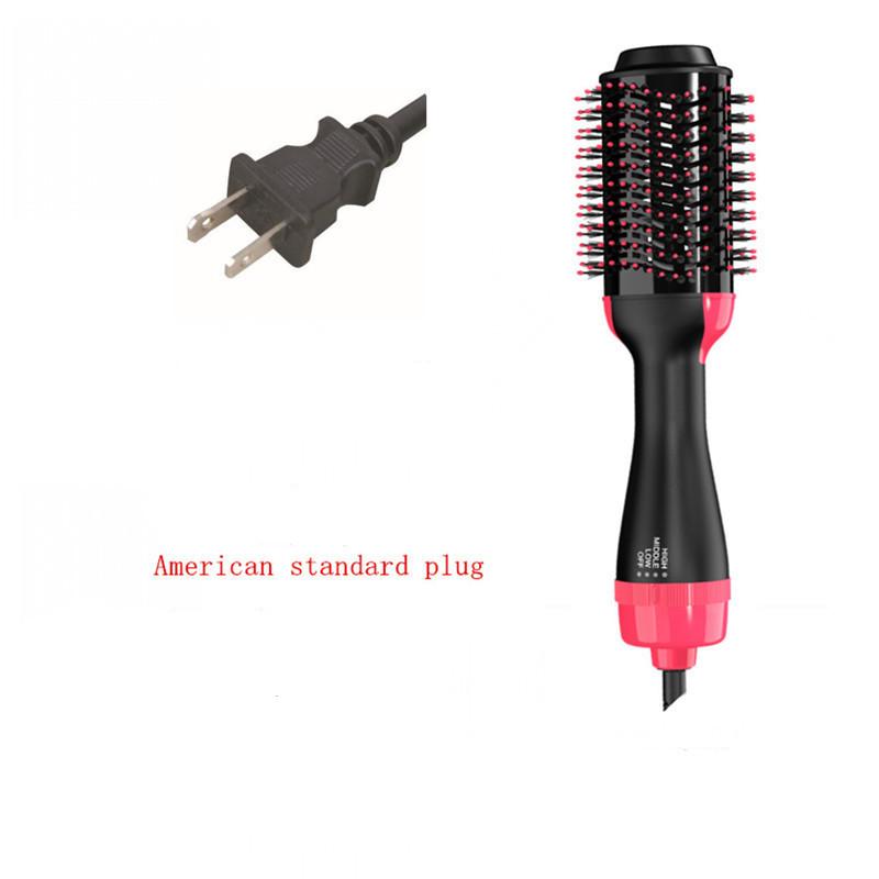 Heißluftkamm 3-in-1 Negativ-Ionen-Haarpflege, flauschiger Lockenwickler, Glättung, Trocknen, fertiger Vorrat