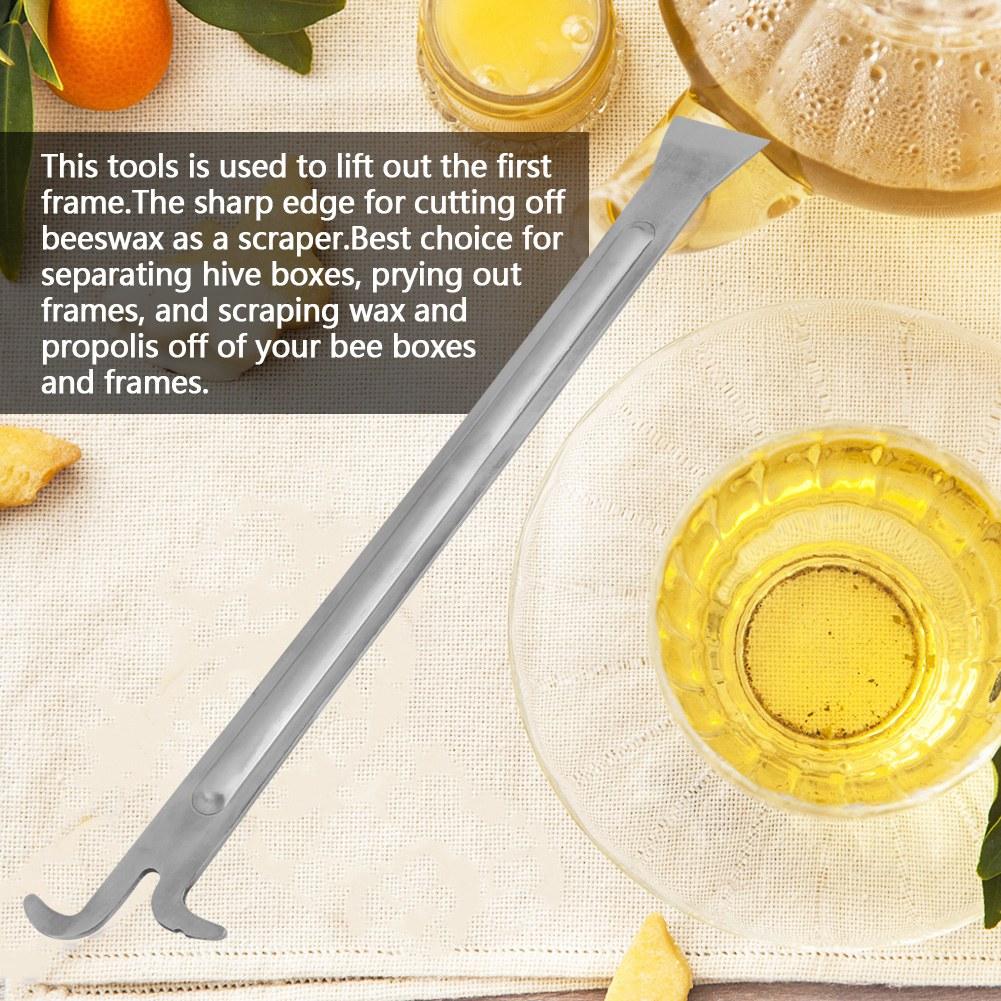390mm Extra Long Flat HiveTool for Scraping Cleaning Beehive Beekeeping Equipment