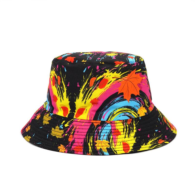 2023 Custom Sublimation Printing Double-Sided Bucket Hat All Over Printing Reversible Bucket Hats