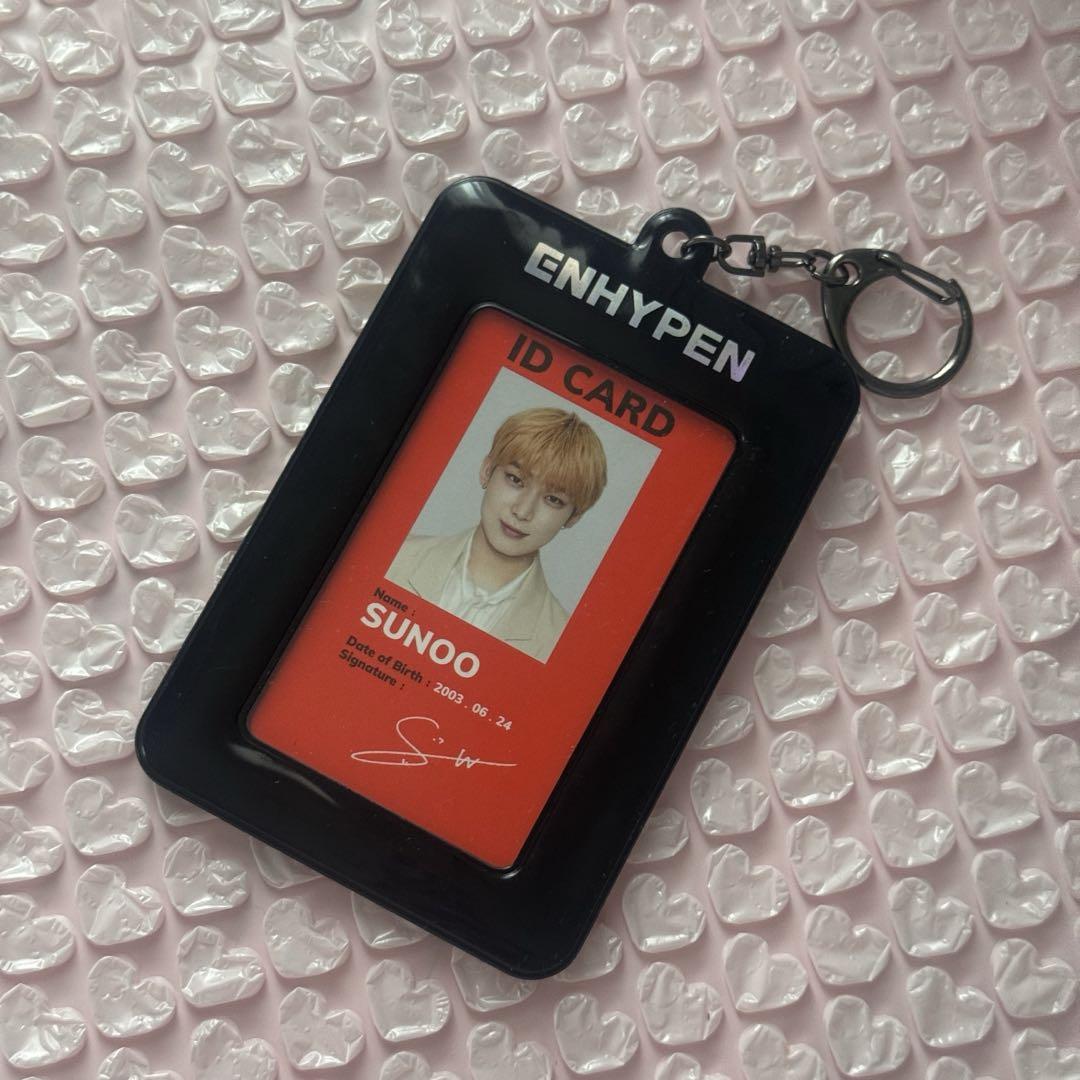 

[USED] ENHYPEN manifesto Sunwoo ID card